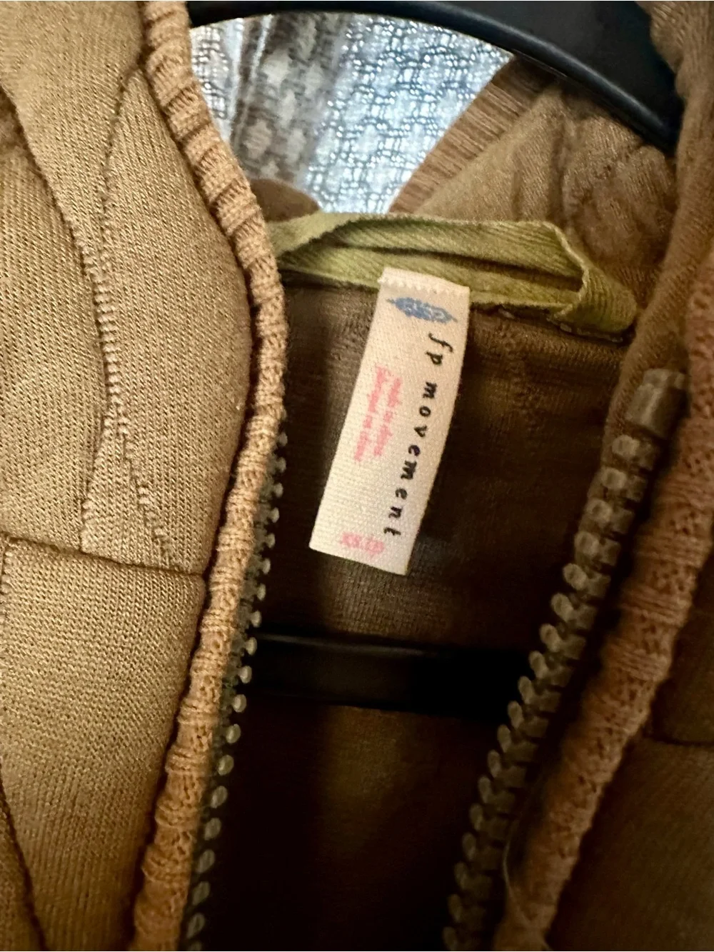 Free People Dream Big Quilted Vest - Army Green - XS